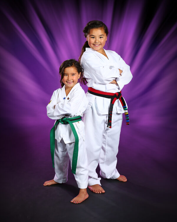 Martial arts group portrait